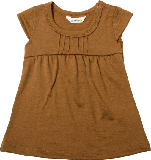 Joha Single Wool Pinafore Kjole Copper (80 / 1 år)