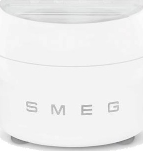 Smeg SMIC01 Iskremmaskin Hvit Rustfritt Stål Tilbehør til Kjøkkenmaskin