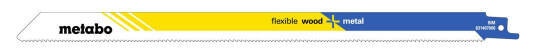 Metabo 5 Sabelsagblader flexible wood + metal 300 x 0,9 mm SME-631407000