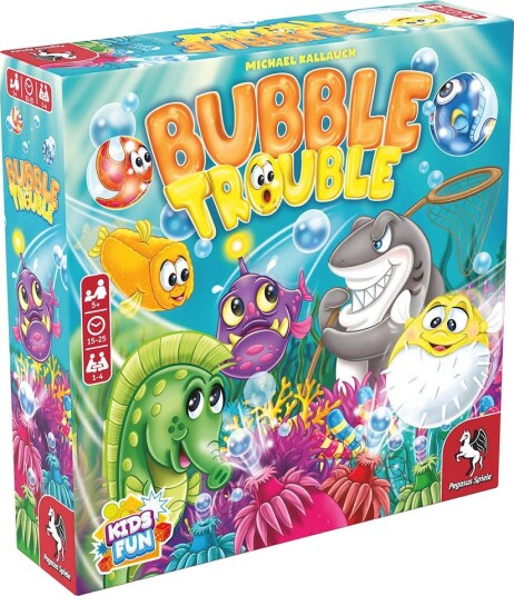 Pegasus Bubble Trouble Brettspill Engelsk 2-4 Spillere Fra 5 År