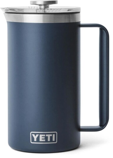 Yeti French Press 34oz Navy 1L, Navy Yeti French Press 34oz Navy 1L, Navy
