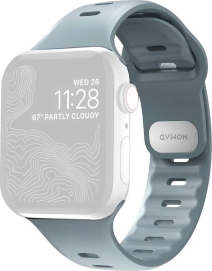 Nomad Sport Slim Reim til Apple Watch 42/44/45mm Blå