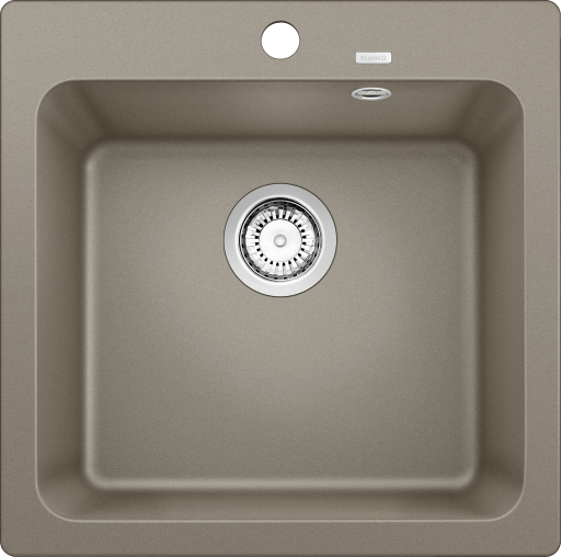 BLANCO NAYA 5 UX kjøkkenvask 51,5 x 51 cm Silgranit® trøffel