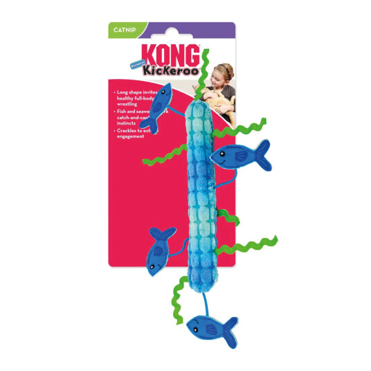 Kong Kickeroo Stickaroo Katteleketøy