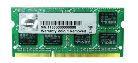 G.Skill Apple RAM SO DDR3-1600 SC - 4GB