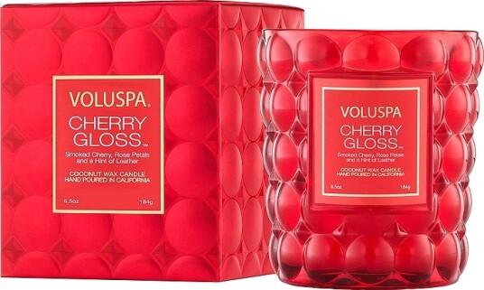 Voluspa Cherry Gloss Boxed Candle 40H
