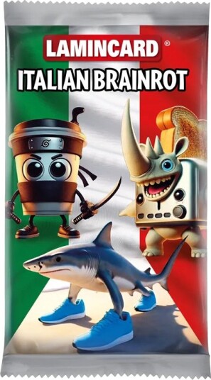Italian Brainrot Lamincard Boosterpakke 142899