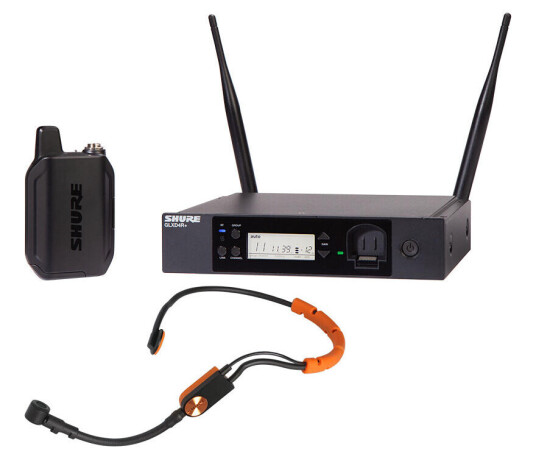 Shure Glxd14r+ Bøylesystem Med Sm31 2.4 / 5.8 Ghz Rackmonterbar