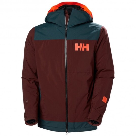 Helly Hansen Powdreamer 2.0 Skijakke Herre Hickory Helly Hansen Powdreamer 2.0 Skijakke Herre Hickory
