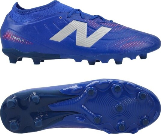 New Balance Tekela V5 Team Low Cut FG Cause & Effect   Blå Barn   Gress (FG) størrelse 37