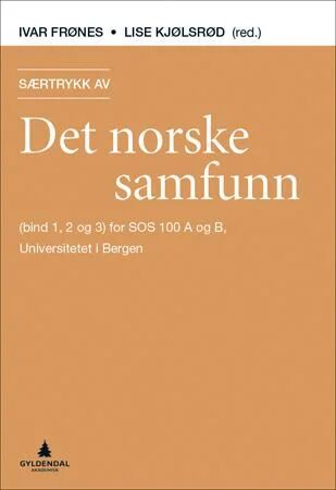 Særtrykk Av Det Norske Samfunn Særtrykk Av Det Norske Samfunn