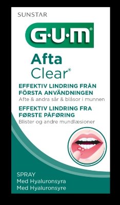 Gum afta clear spray 15ml Gum afta clear spray 15ml