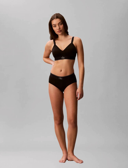 Calvin Klein Lightly Lined Bralette Black XL