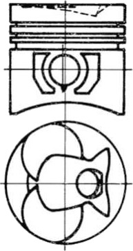 Stempel KOLBENSCHMIDT 93444600