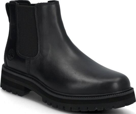 Timberland Mid Chelsea Boot - BLK FULL GRAIN - 40