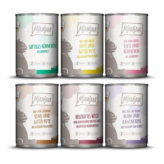 Mjamjam Mixpack 6 X 400 G Mix 2 (6 Varianter)