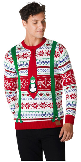 Silly Santa Farfar Julegenser - X-Large