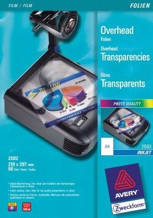 AVERY Inkjet Film A4 (50)