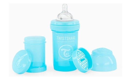 Twistshake Tåteflaske AntiColic 180ml Pastel Blå Twistshake Tåteflaske AntiColic 180ml Pastel Blå