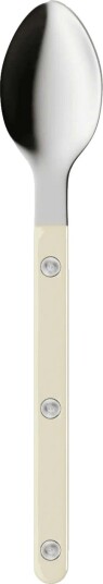 Bistrot Solid Espresso Spoon, Ivory