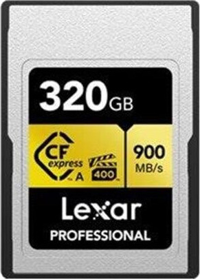 Lexar Professional GOLD CFexpress Pro Type A - 320GB Lexar Professional GOLD CFexpress Pro Type A - 320GB