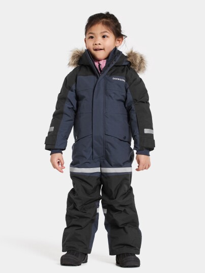 Didriksons Kids" Bjärven Coverall 4 Navy 100 Didriksons Kids" Bjärven Coverall 4 Navy 100