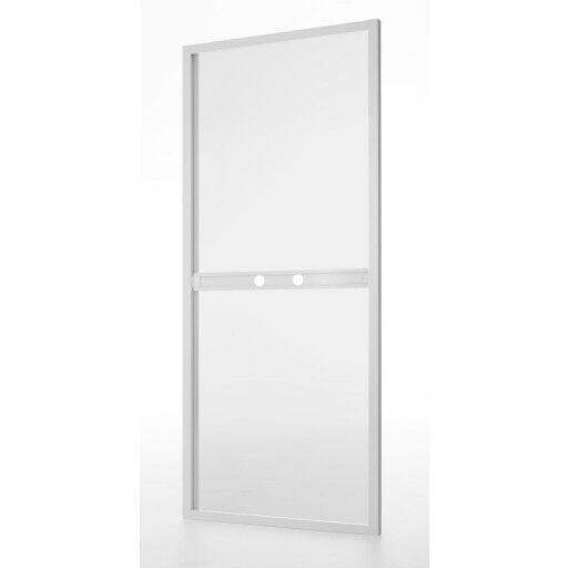 Contura Shower Next sidepanel for dusjkabinett, todelt, føringsglass, 80 cm white 80x190 cm