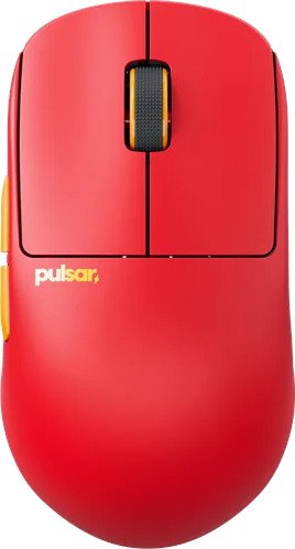Pulsar X2H CrazyLight Mini Trådløs Volcano Gamingmus Optisk 5 Knapper Rød PX2HCL103
