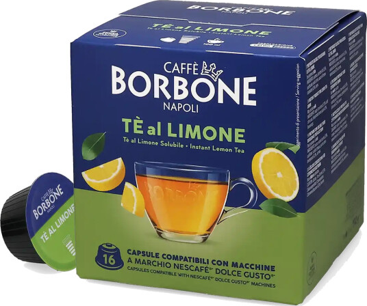 Caffè Borbone | Sitronte 16 kapsler til Dolce Gusto