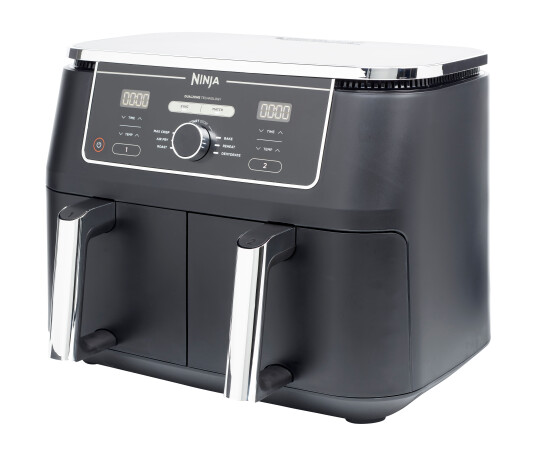 Ninja Foodi MAX Dual Zone 9,5L Oljefri Airfryer med Timer og LED Display Ninja Foodi MAX Dual Zone 9,5L Oljefri Airfryer med Timer og LED Display