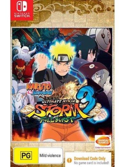 Naruto Shippuden: Ultimate Ninja Storm 3 Full Burst (Code in a Box) (Switch)