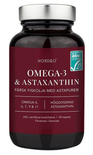 NORDBO Omega-3 & Astaxanthin 90pcs NORDBO Omega-3 & Astaxanthin 90pcs