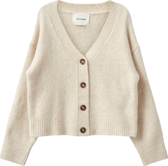 Sofie Schnoor Cardigan Strikk Leva Off White Sofie Schnoor 8 år 128 Cardigan Hvit