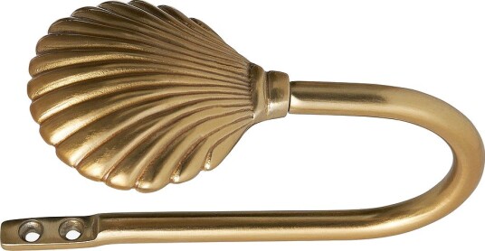 Ellos Home Gardinholder Seashell 2 pk Gull