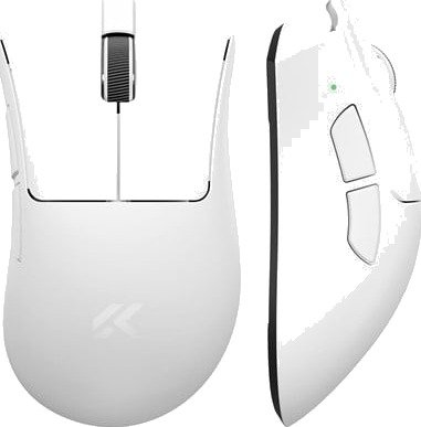 MCHOSE V7 Lightweight Ergonomic Wireless Gamingmus Optisk 6 Knapper Hvit HW-V7-5
