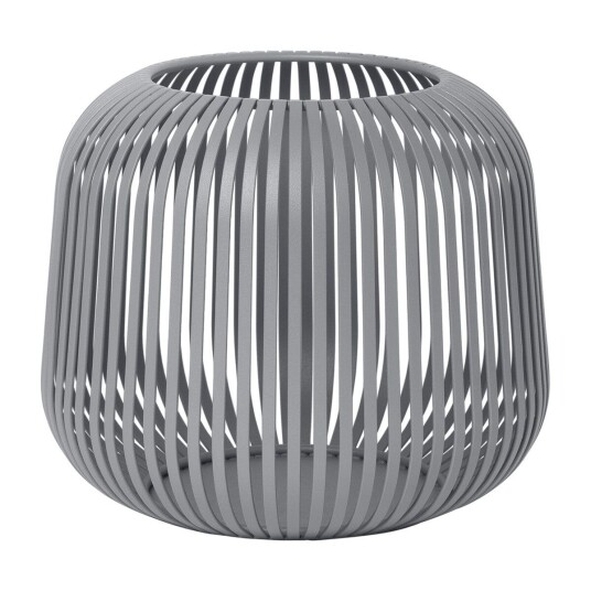 Blomus Lito lanterne lyslykt Ø 20 cm Mørkegrå 1738222-01-0 1712775-05-0