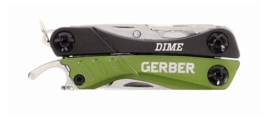 Gerber Dime Multi-Tool Green OneSize Gerber Dime Multi-Tool Green OneSize