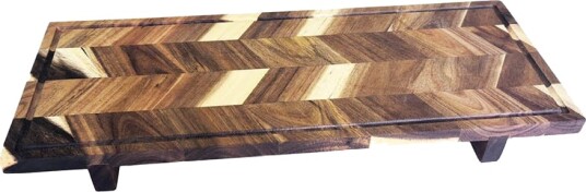 Aida Tapasbrett 60x23 cm akasie