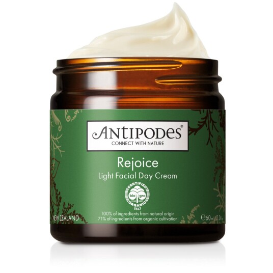 Antipodes Rejoice 60ml Fuktighetsgivende Dagkrem med Manukablomstolje