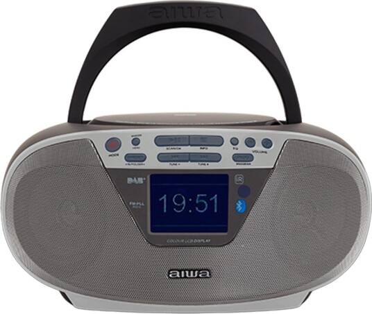 Aiwa BBTU-500DAB Boombox Grå