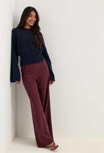 Bubbleroom High Wide Trousers