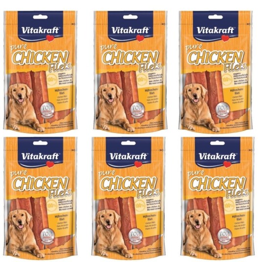 Vitakraft Chicken Chicken Filet 80Gr X 6