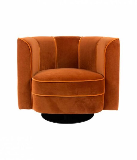 Dutchbone - Flower Loungestol - Oransje Unoliving