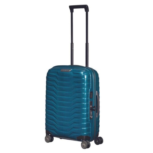 Samsonite PROXIS Utvidbar kabinkoffert 55 cm med 4 hjul Petrol Blue