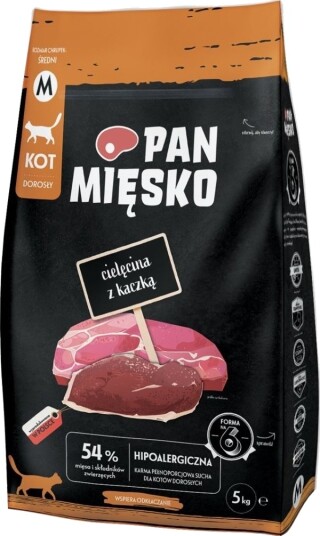 Pan Mięsko Adult And Tørrfôr 5 kg