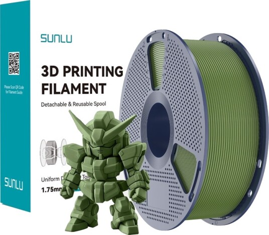 Sunlu Pla+ 2.0 1.75 Mm 1 Kg (Oliven) Filament