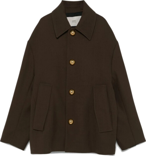 Ami Paris Dame Frakker Brun M,