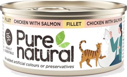 Purenatural Chicken Fillet With Salmon 70G