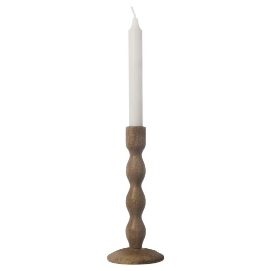 Ernst 21 cm Mørkebrun Tre Lysestake Naturfarge Ernst 21 cm Mørkebrun Tre Lysestake Naturfarge