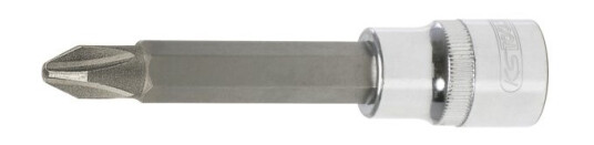 Ks Tools 1/2" Chromeplus Bitssokkel, Lang, Ph4 (918.1756)